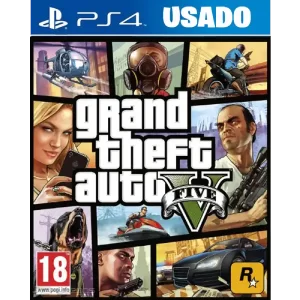 Grand Theft Auto ( GTA ) V PREMIUM EDITION ( PS4 / FISICO USADO )