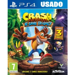 Crash Bandicoot N Sane Trilogy ( PS4 / FISICO USADO )