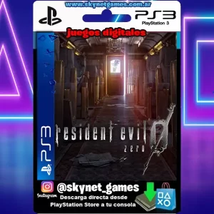 Resident Evil Zero ( PS3 / DIGITAL )