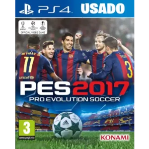 PES 2017 (Pro Evolution Soccer) (PS4 / FISICO USADO )