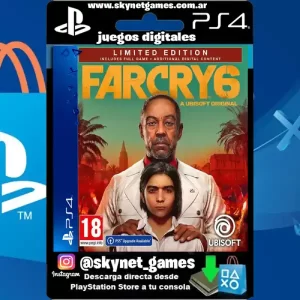 Farcry 6 ( PS4 / DIGITAL ) CUENTA SECUNDARIA