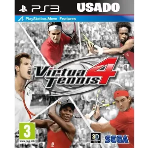 Virtua Tennis 4 ( PS3 / FISICO USADO )