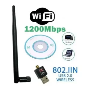 Receptor WIFI USB  2.0 1200 Mbps – 802.IIN