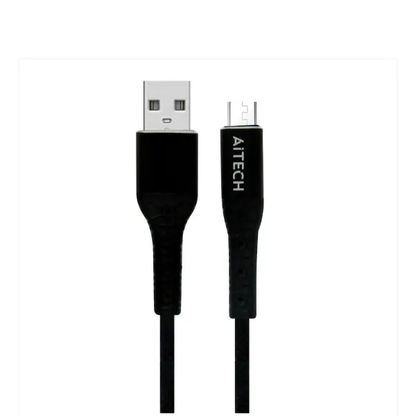 Cable Micro USB Carga Rapida 3.1A - AITECH - Skynet Games