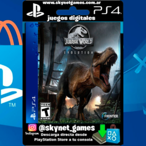 Jurassic World Evolution ( PS4 / PS5 DIGITAL ) CUENTA PRIMARIA