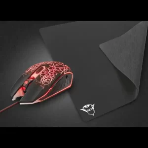 Combo Mouse Gaming Iluminado + Mousepad IZZA GXT 783 – TRUST