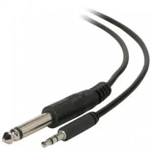 Cable Plug 6.5 a Plug 3.5 1.5mts