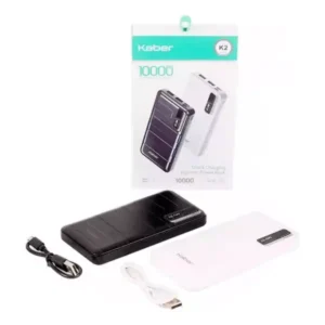 Power Bank Cargador Portatil 10000MAH Carga Rapida – KABER