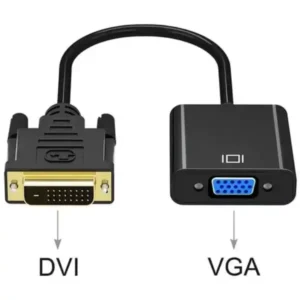 Adaptador Convertidor De DVI 24+1 A VGA