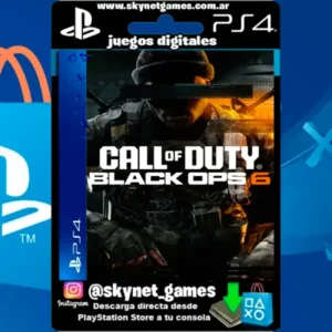 Call of Duty Black Ops 6 ( PS4 / DIGITAL )