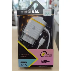 Cargador  TIPO C 4.1A + 3 USB – MASUYA