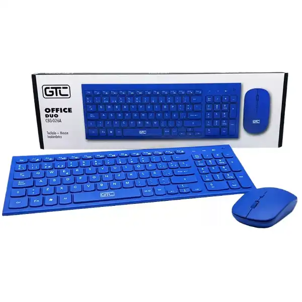 Combo Wireless Teclado + Mouse Inalámbricos CBG 026 – GTC