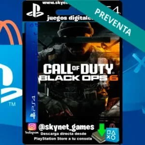 -PREVENTA- Call of Duty Black Ops 6 ( PS4 / DIGITAL )