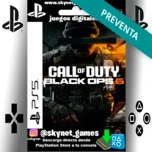 -PREVENTA- Call of Duty Black Ops 6 ( PS5 / DIGITAL )