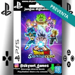 -PRE VENTA- Dragon Ball Sparking ZERO ( PS5 / Digital )