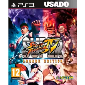 Super Street Fighter IV Arcade Edition ( PS4 / FISICO USADO ) EN CAJA TRANSPARENTE