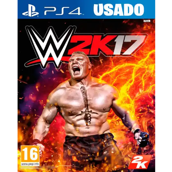 WWE 2K17 ( PS4 / FISICO USADO )