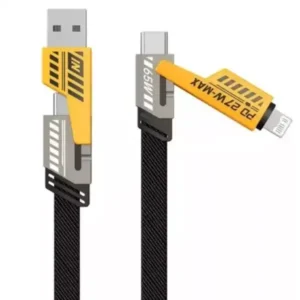 Cable 4 En 1 Multifuncion 65w Pd 27w Para Celu Tablet Mac